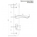 Ручка на планке Apecs HP-85.0423-CR (85 мм)