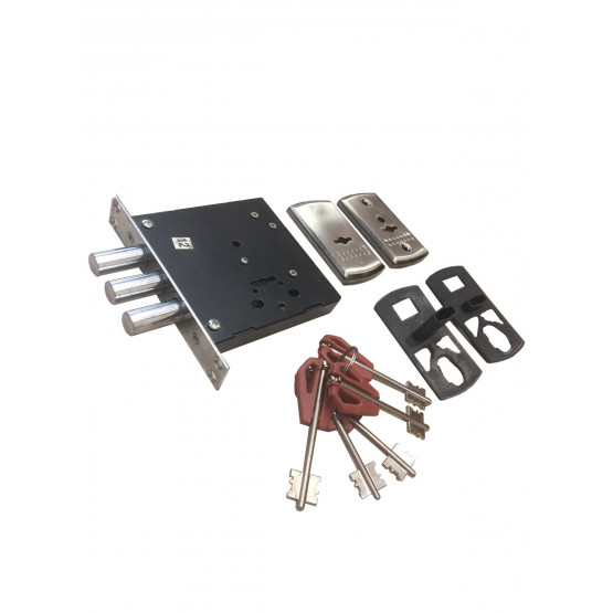 Замок врезной MasterLock 2514С-3Р BZ-3