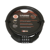 Замок велосипедный Fuaro PL-0865-CODE 8*650мм кодовый