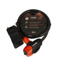 Замок велосипедный Fuaro PL-12100-KEY 12*1000мм 3 ключа