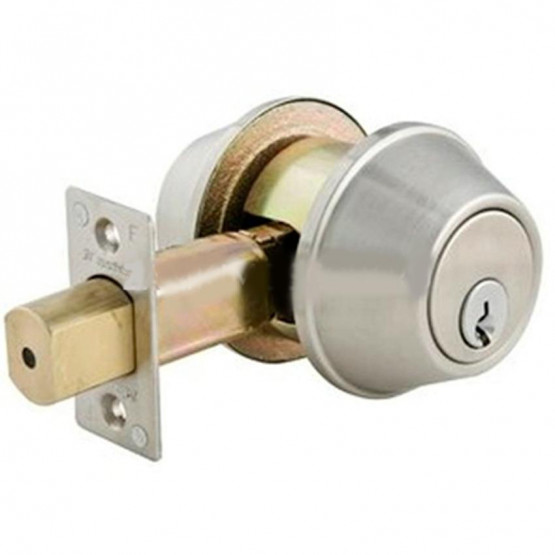Замок врезной Deadbolt MasterLock (хром)